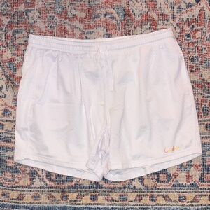 Cadets Men’s Check Out Mesh Shorts in White SZ XL NWOT